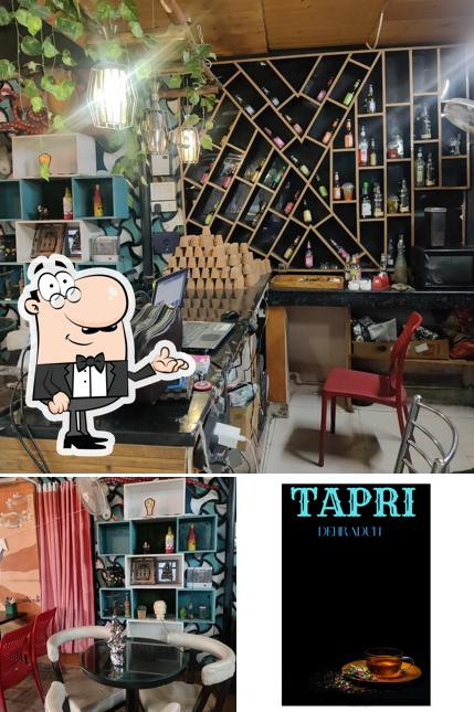 Take a seat at one of the tables at CHAI KI TAPRI