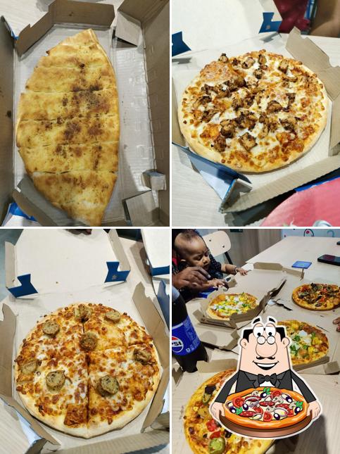 At Domino's Pizza Siya Talab, Gunj, you can enjoy pizza