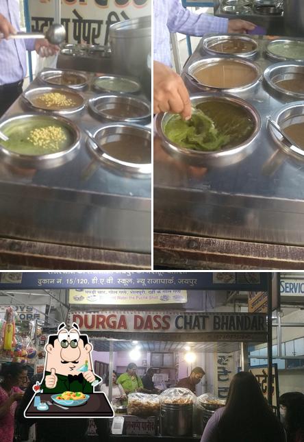 Meals at Durgadas Chaat Bhandar