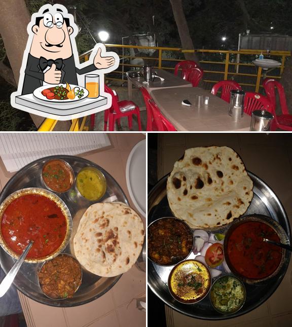 Among different things one can find food and interior at Hotel Swaraj