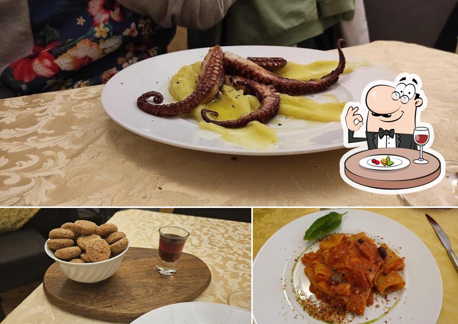 Platti al Osteria Sapori di Corte