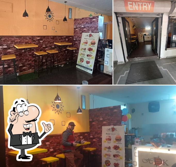 The interior of Harry's Doner Kebab's & Salads