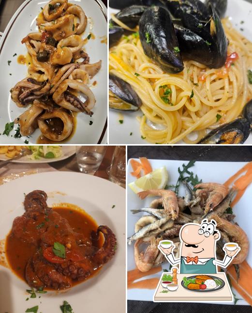 Cibo al Ristorante terrazza Da Mario