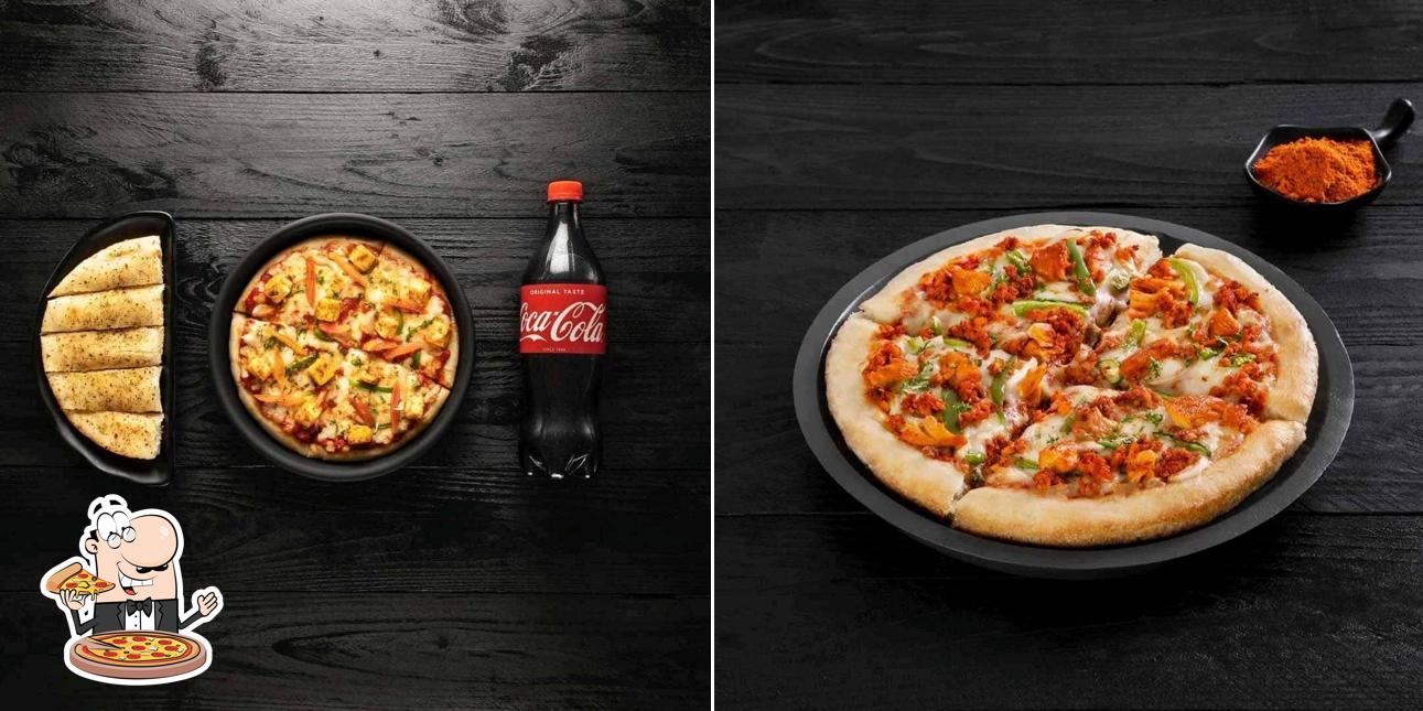 At US Pizza, you can try pizza