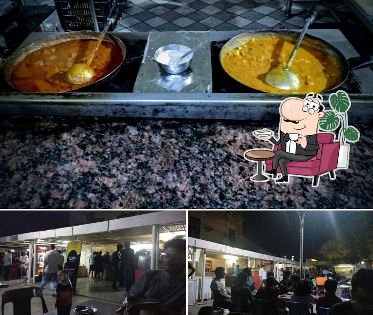 The interior of All Night Canteen