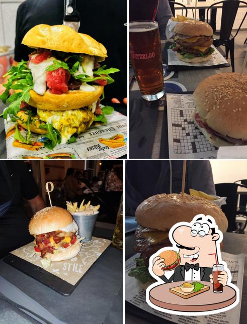 Concediti un bell'hamburger a B-Street
