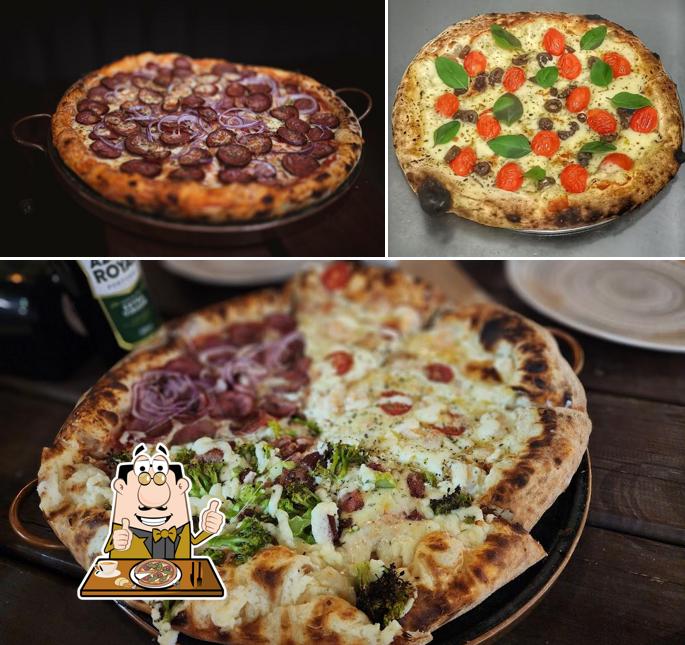 Consiga diversos variedades de pizza