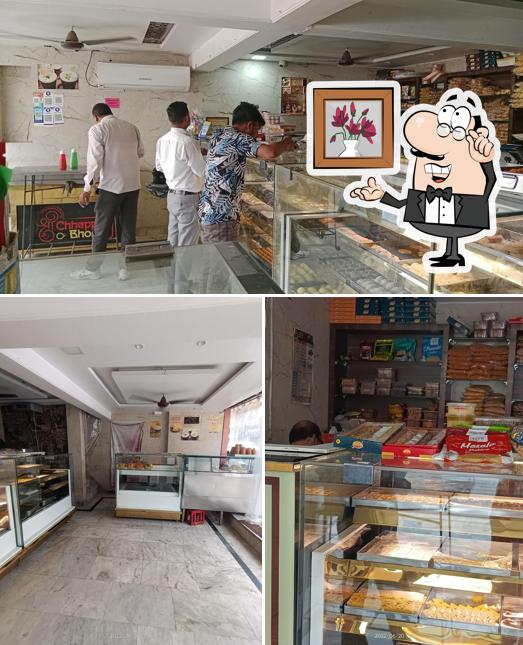 The interior of Sri Chhappan Bhog