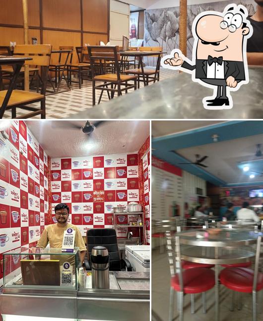 Take a seat at one of the tables at Sehra'sMorar Restaurant