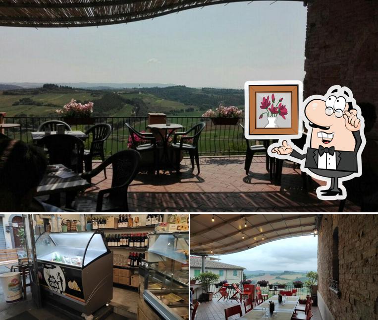 Gli interni di Bar La Terrazza