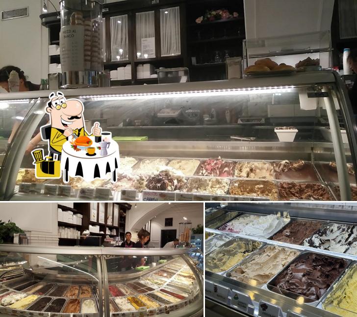Platti al Gelateria Zampolli