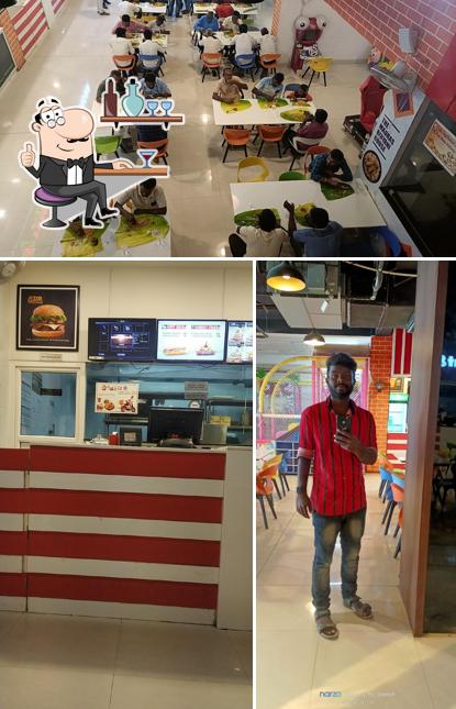 The interior of Meat & Eat