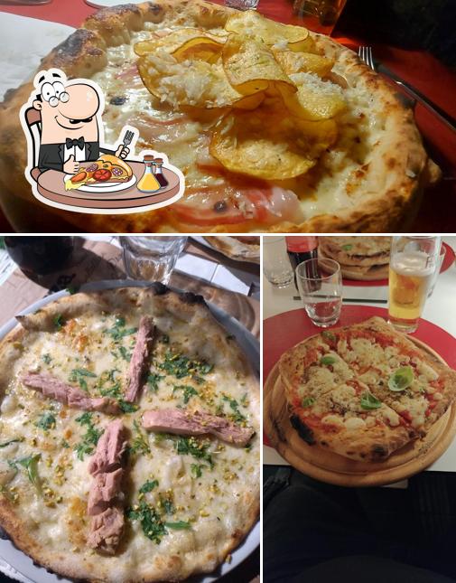 Scegli tra le molte varianti di pizza