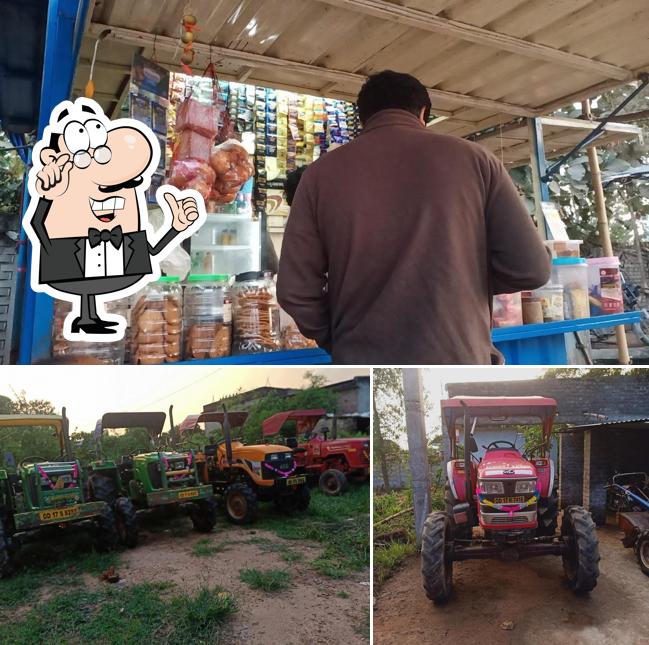The interior of Bharat Fast Food