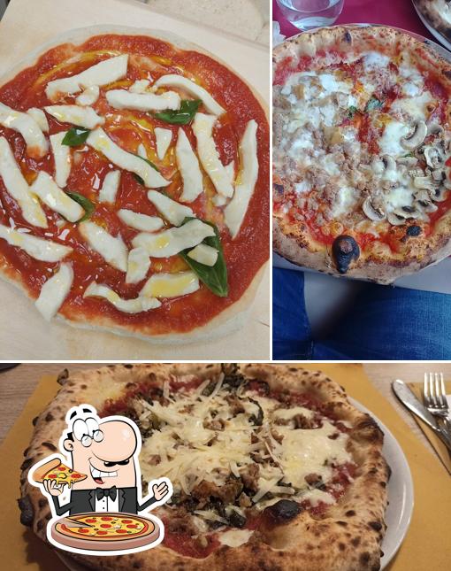 Prenditi tra le molte varianti di pizza