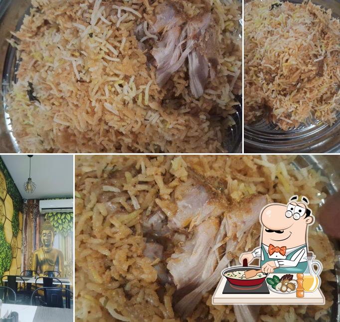 Fried rice at Dasara the family restaurant
