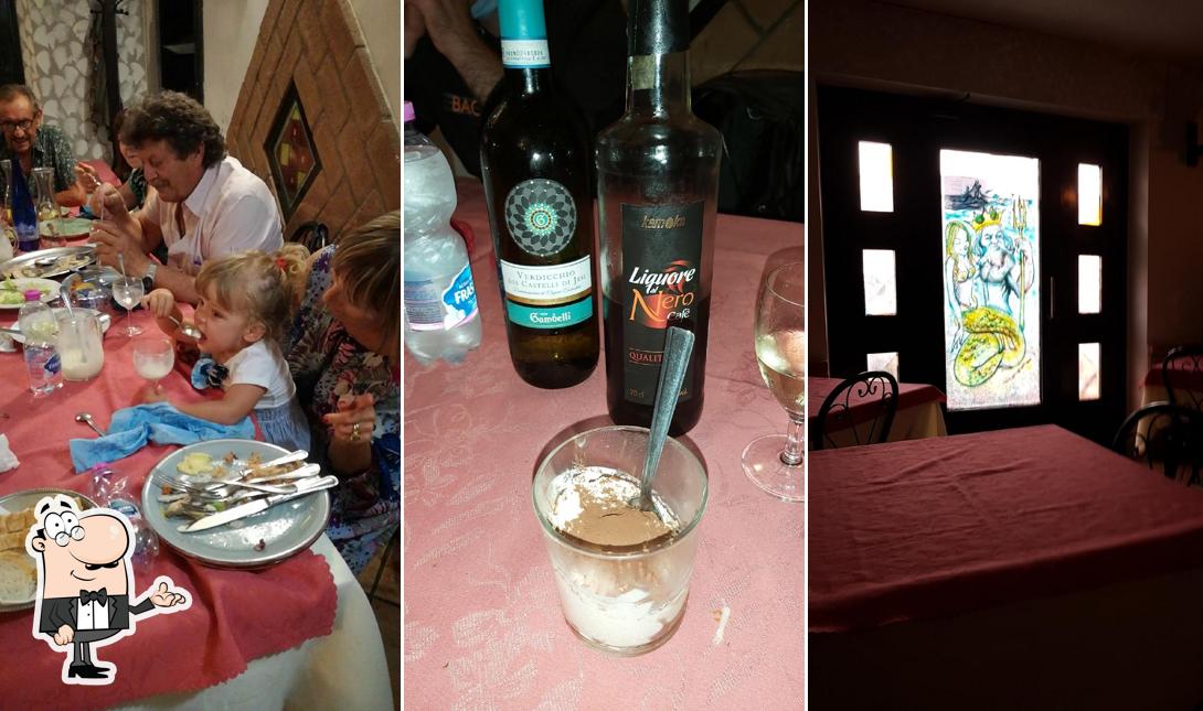 Gli interni di Trattoria Del Pescatore