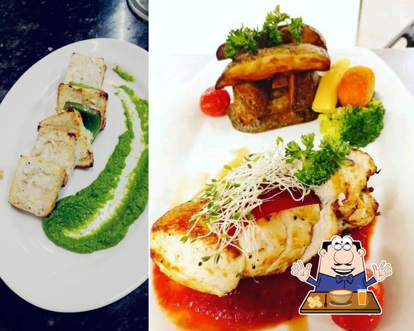Meals at The garden bar & restaurant
