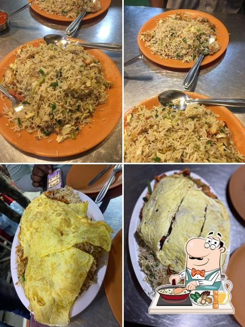 Fried rice at V R Chinese Corner