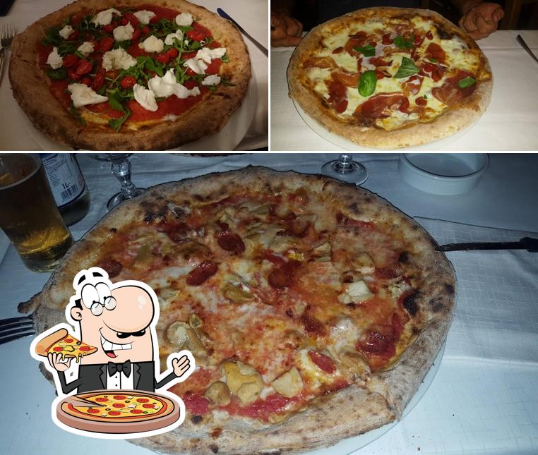 A L'Ottavo Nano (solo Pizza), puoi assaggiare una bella pizza