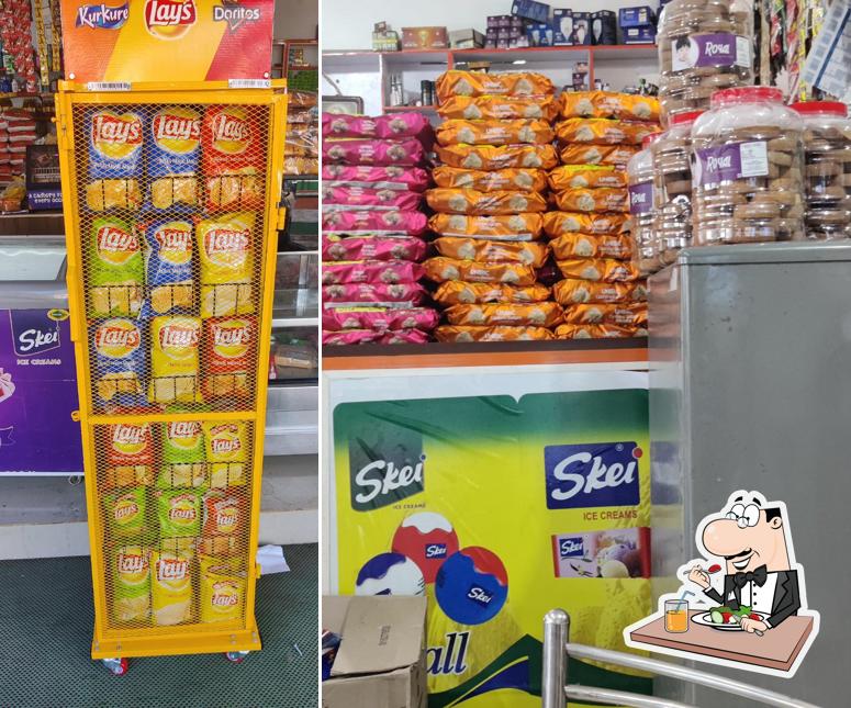 Meals at A one bakery & Super Market