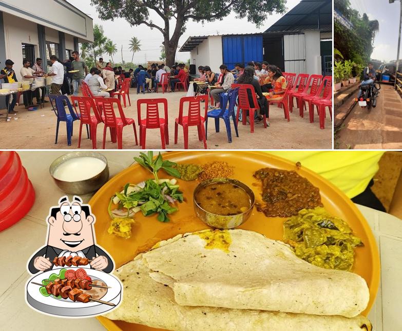 Food at Sri Veerabhadreshwar lingayat khanavali