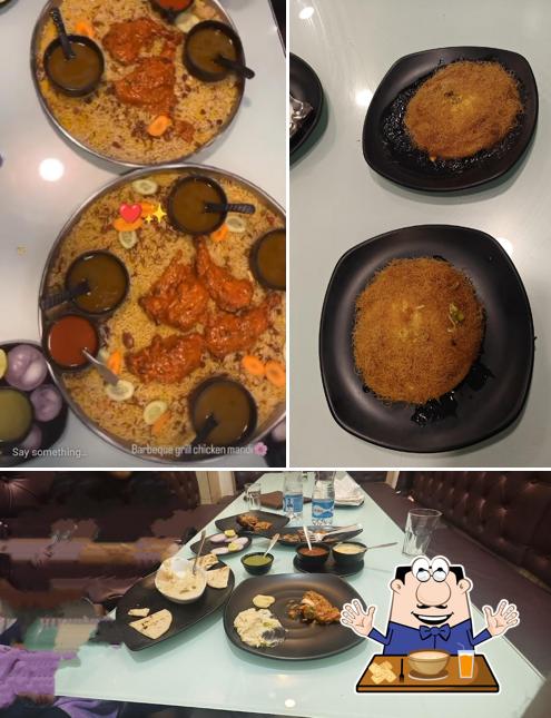 The restaurant's food and interior