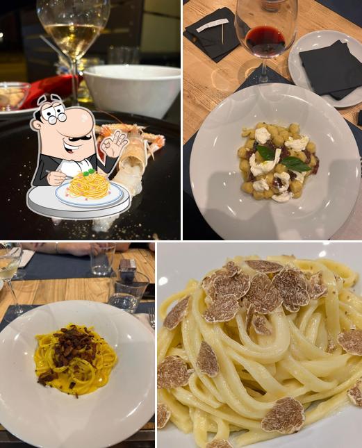 Spaghetti alla carbonara al L'ingegnere del vino