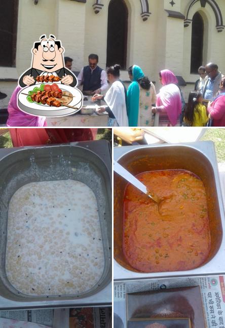 The picture of food and interior at Nibble Paradise