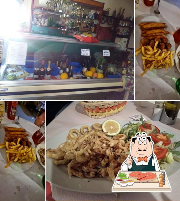 Fish and chips al Trattoria Pizzeria Berlino