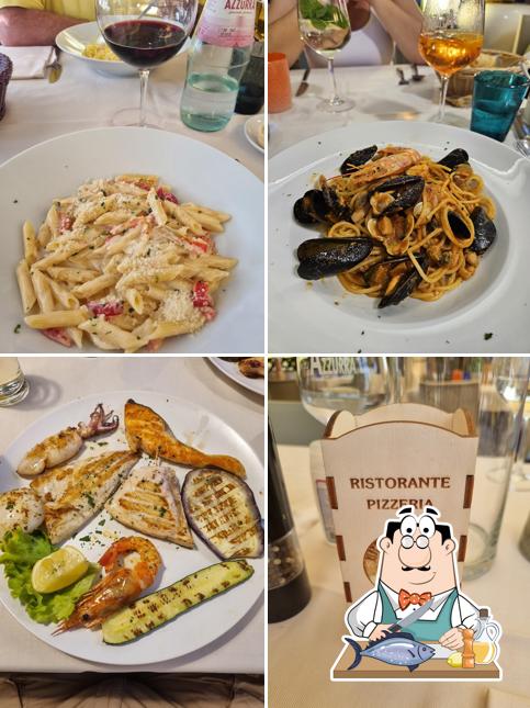 Salmone grigliato al Ristorante Pizzeria Azzurra
