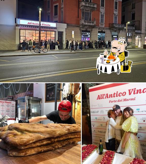 Dai un’occhiata alla immagine che mostra la cibo e esterno di All'antico Vinaio - Bergamo