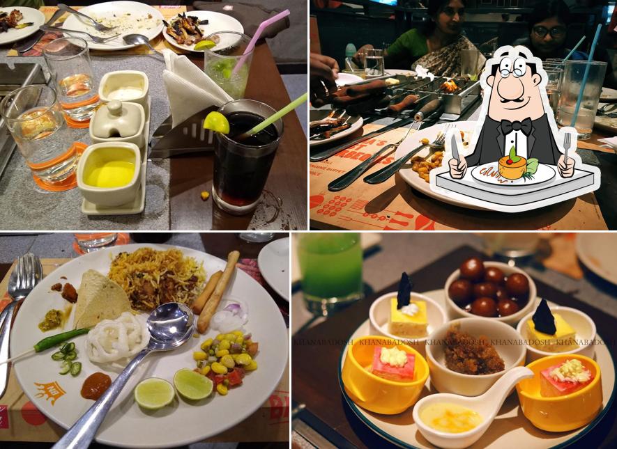 Food at Barbeque Nation