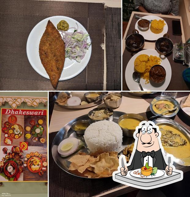 Food at Dhakeswari Restaurant