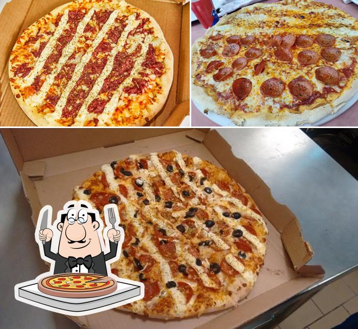 Experimente diferentes variedades de pizza