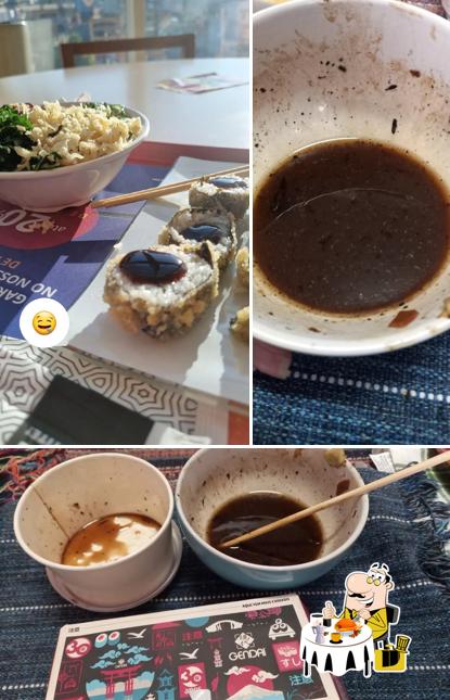 Platos en Gendai - Restaurante Japonês