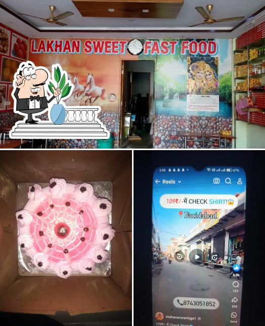 The exterior of Lakhan Sweet And Fast Food