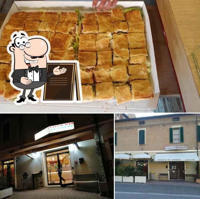 Gli esterni di Pizzeria dei Desideri
