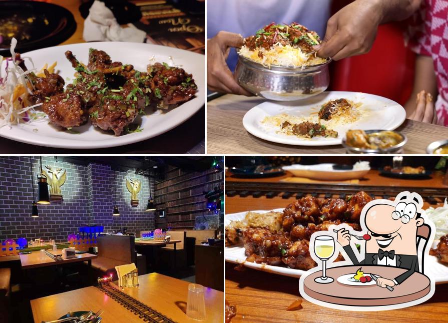 Meals at Tasty Train Restaurant