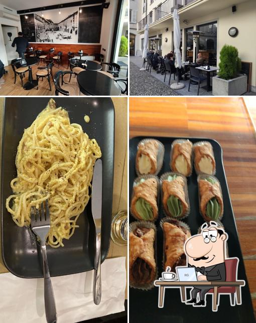Dai un’occhiata alla foto che raffigura la interni e cibo di Il Bar in Piazzetta