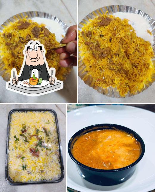 Food at Kareem's Restaurant