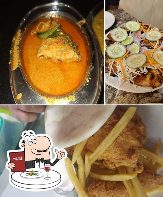 Food at Hot N Spicy Family Restaurant