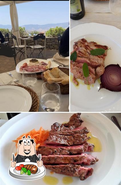 Bistecca al Agriturismo Ristorante Il Poggio