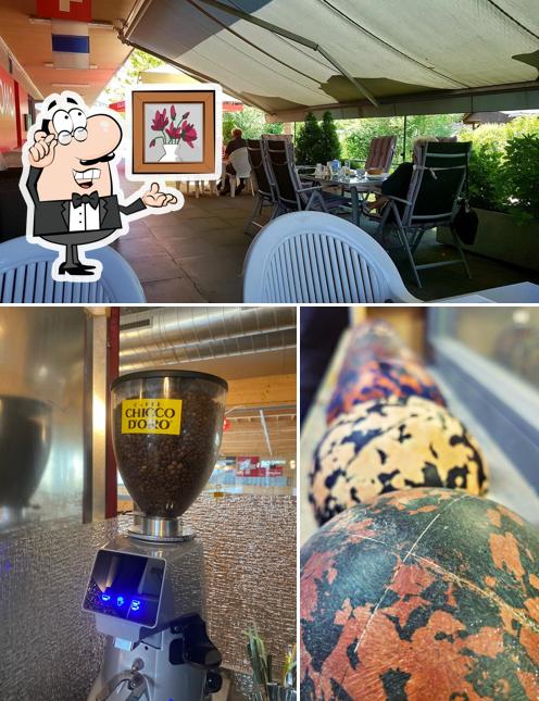 Gli interni di Bocciodromo