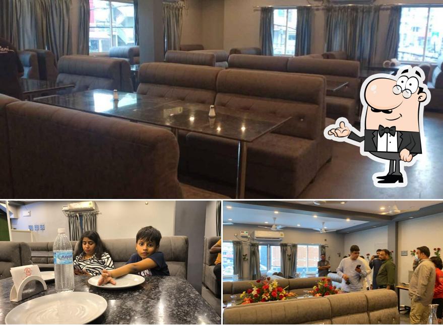 The interior of La Sani Restaurant