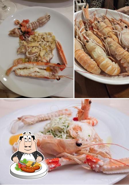 Scampi al Cipria di Mare Ristorante