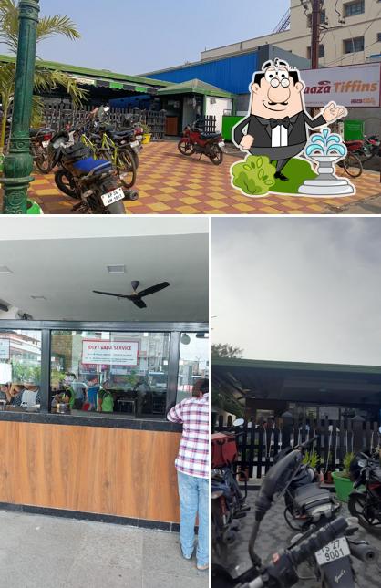 The exterior of Taaza Tiffins Hanamkonda