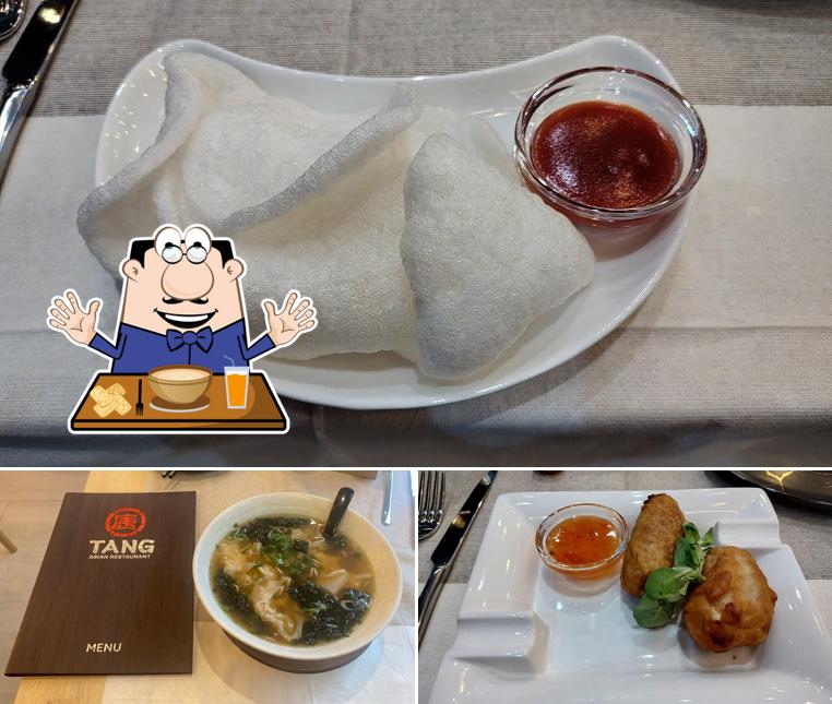 Cibo al Ristorante Asiatico Tang