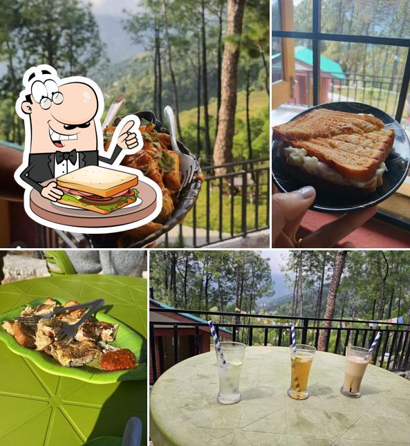 Grilled cheese sandwich at BRICK CAFE