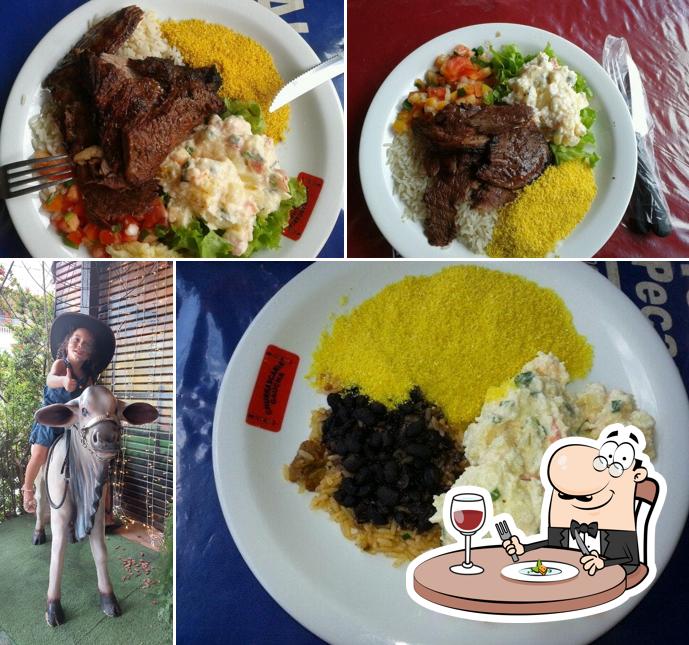 Comida em Churrascaria Do Gaúcho